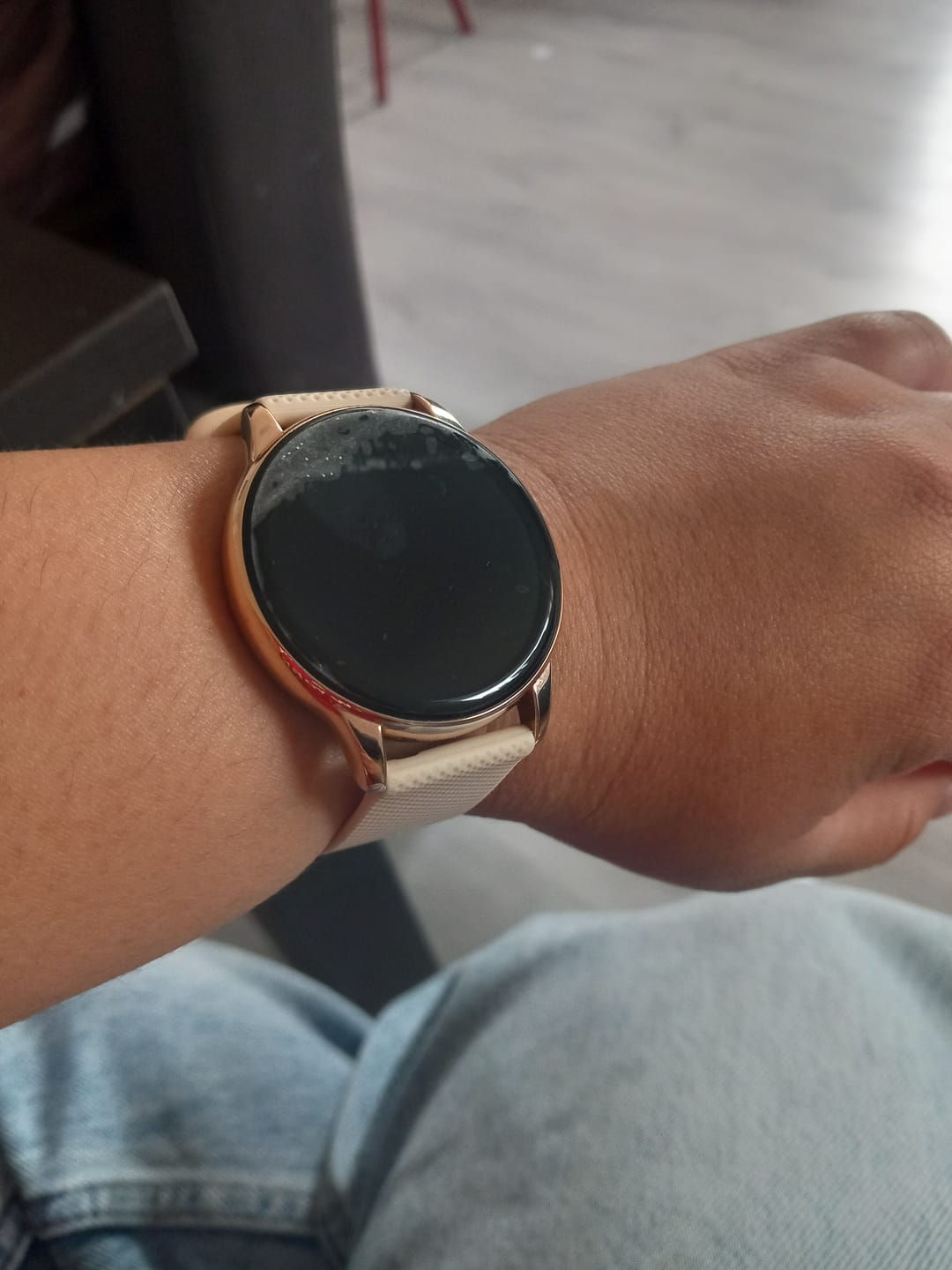 Customer photo review of Siltcon® Auréa Smartwatch Dames Goud