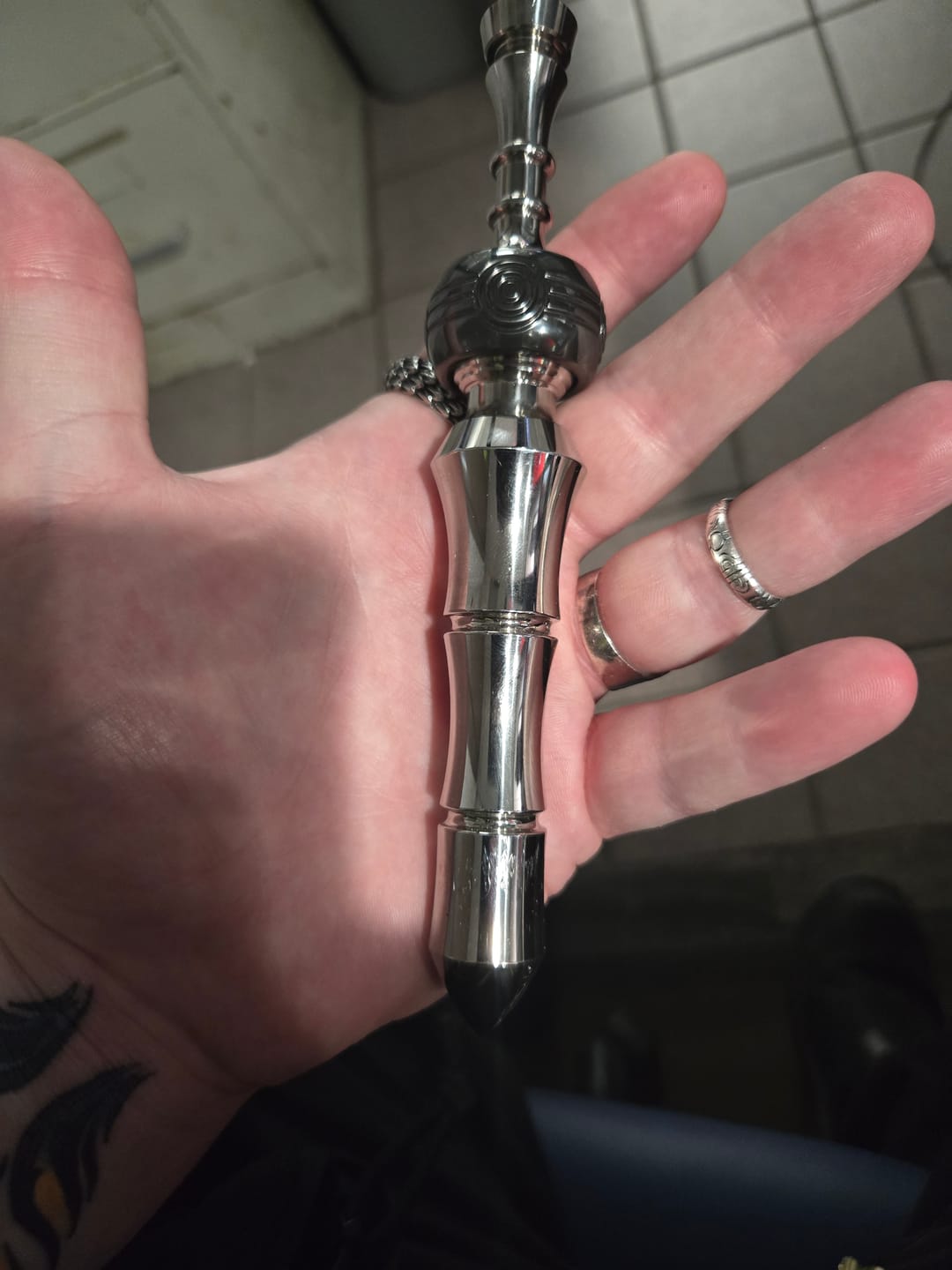 Customer photo review of Armor Whip Titanium Zirconium