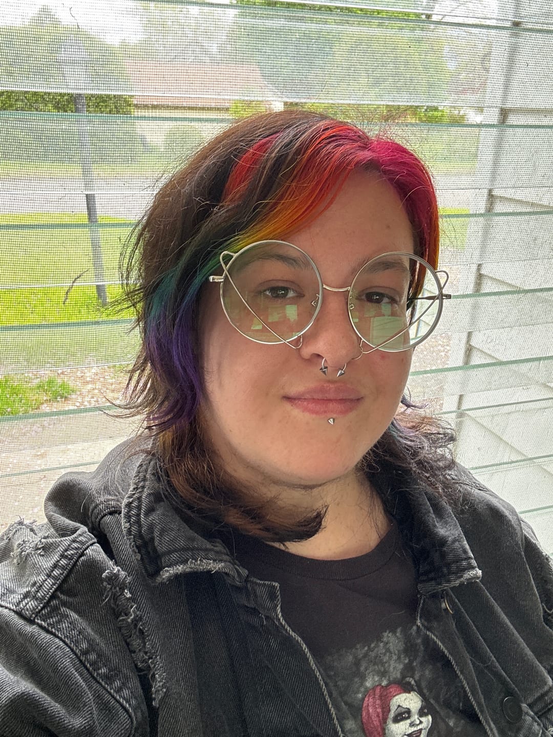 Customer photo review of Cosmic Eyeglasses