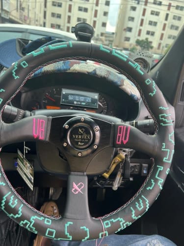 Customer photo review of VX VB BOWZZ Steering Wheel