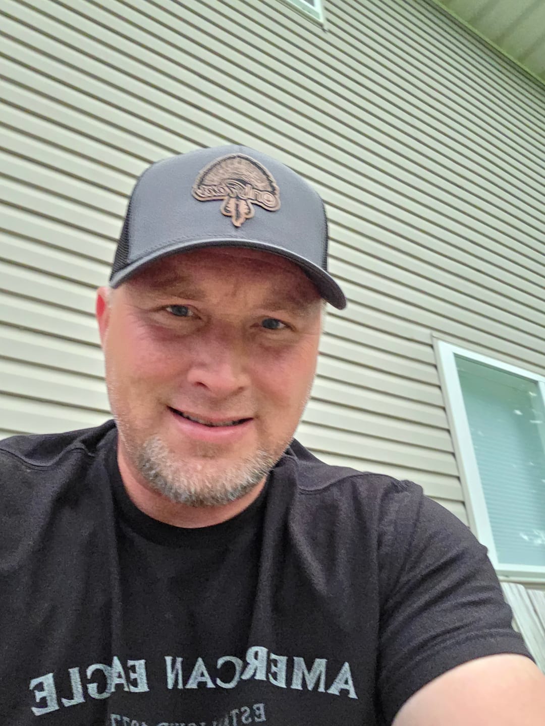 Customer photo review of Only Fans, Turkey Hunting, Leather Patch Hat