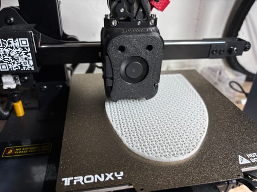 Customer photo review of New Upgrade CRUX1S Mini 3D Printer 180*180*180mm High Speed  Direct Drive Portable Desktop 3D Printer