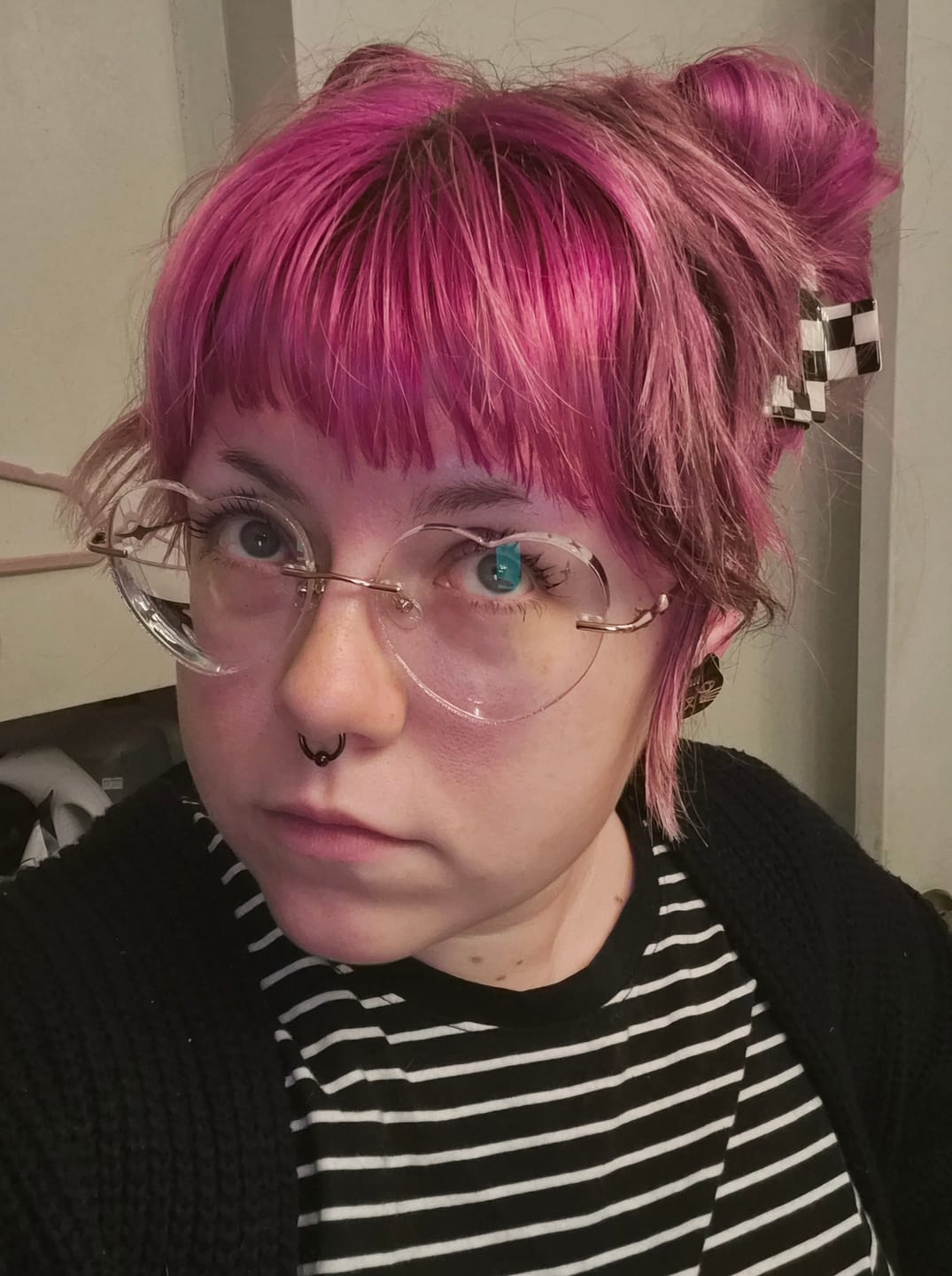 Customer photo review of Amora Eyeglasses