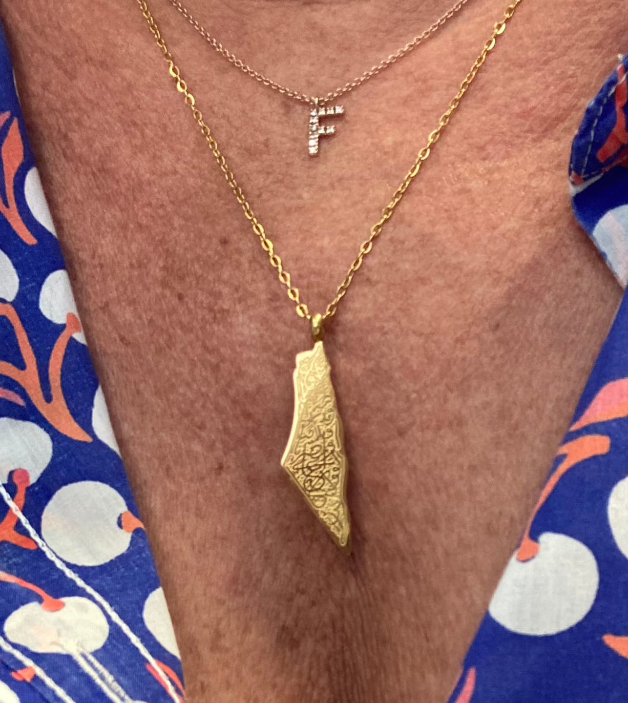 Customer photo review of Palestina collana