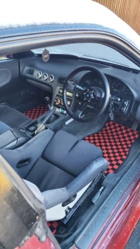 Customer photo review of Dadu Dice Checkered Car Floor Mats