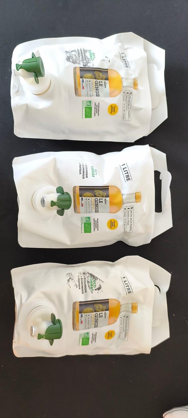 Customer photo review of Le Ginger Classique Pouch 1 litre