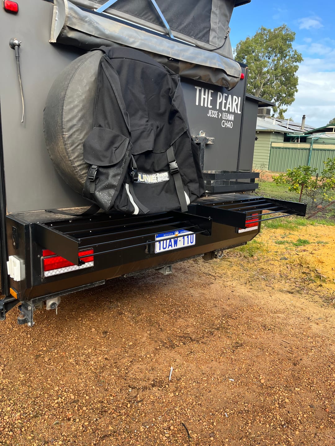 Customer photo review of Caravan Wall Mounted Drying Rack - Foldable Indoor and Outdoor