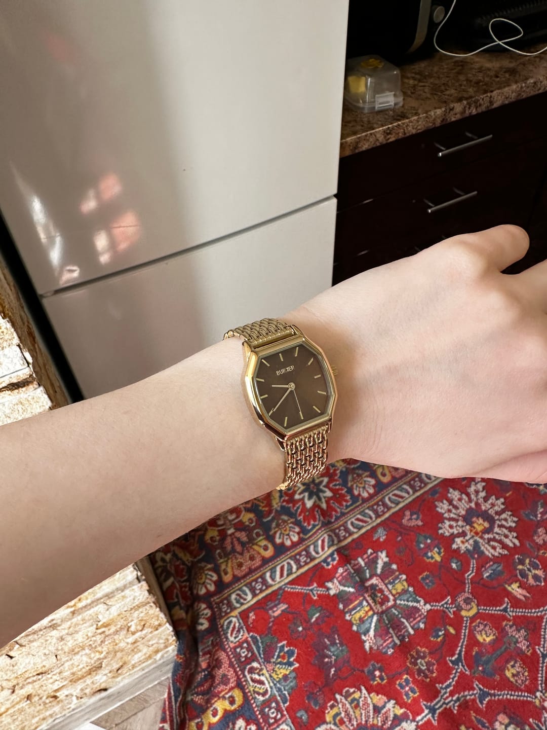 Customer photo review of Julia Gold Brown