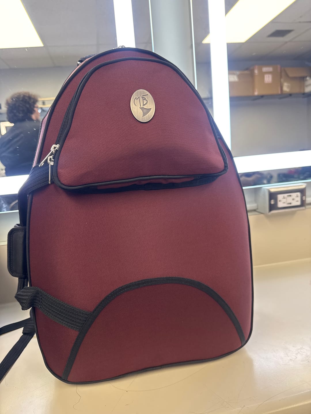 Customer photo review of Marcus Bonna MB-5 Flex - Detachable Bell French Horn Case