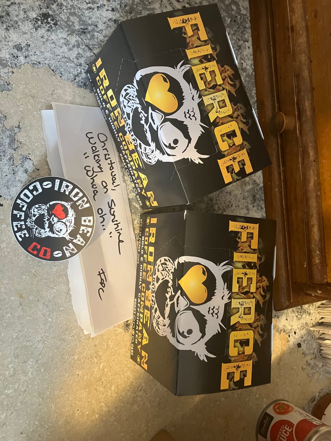 Customer photo review of Fierce Kups 12pk