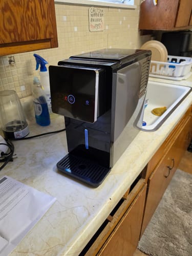 Customer photo review of Cowsar Silent Nugget Ice Maker – 33 lbs/24H, Self-Cleaning, 1.8L Tank