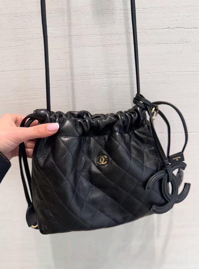 Customer photo review of Chanel 2026 Lucky Bag 22cm Black Sheepskin