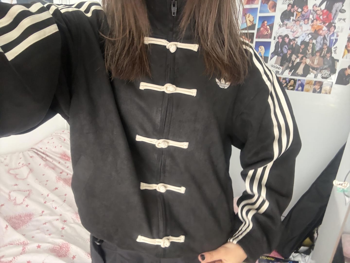 Customer photo review of Adidas Chinese New Year Full Collection 2026 CNY Tang Track Jackets