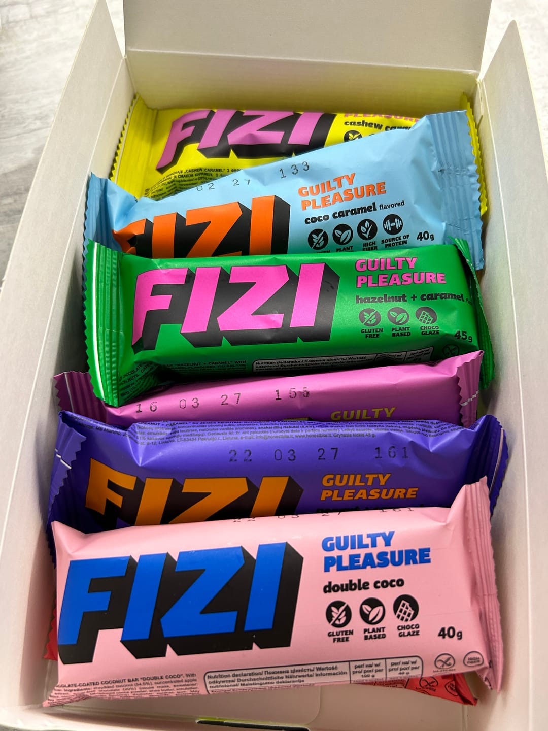 Customer photo review of Guilty Pleasure box x10 шт.