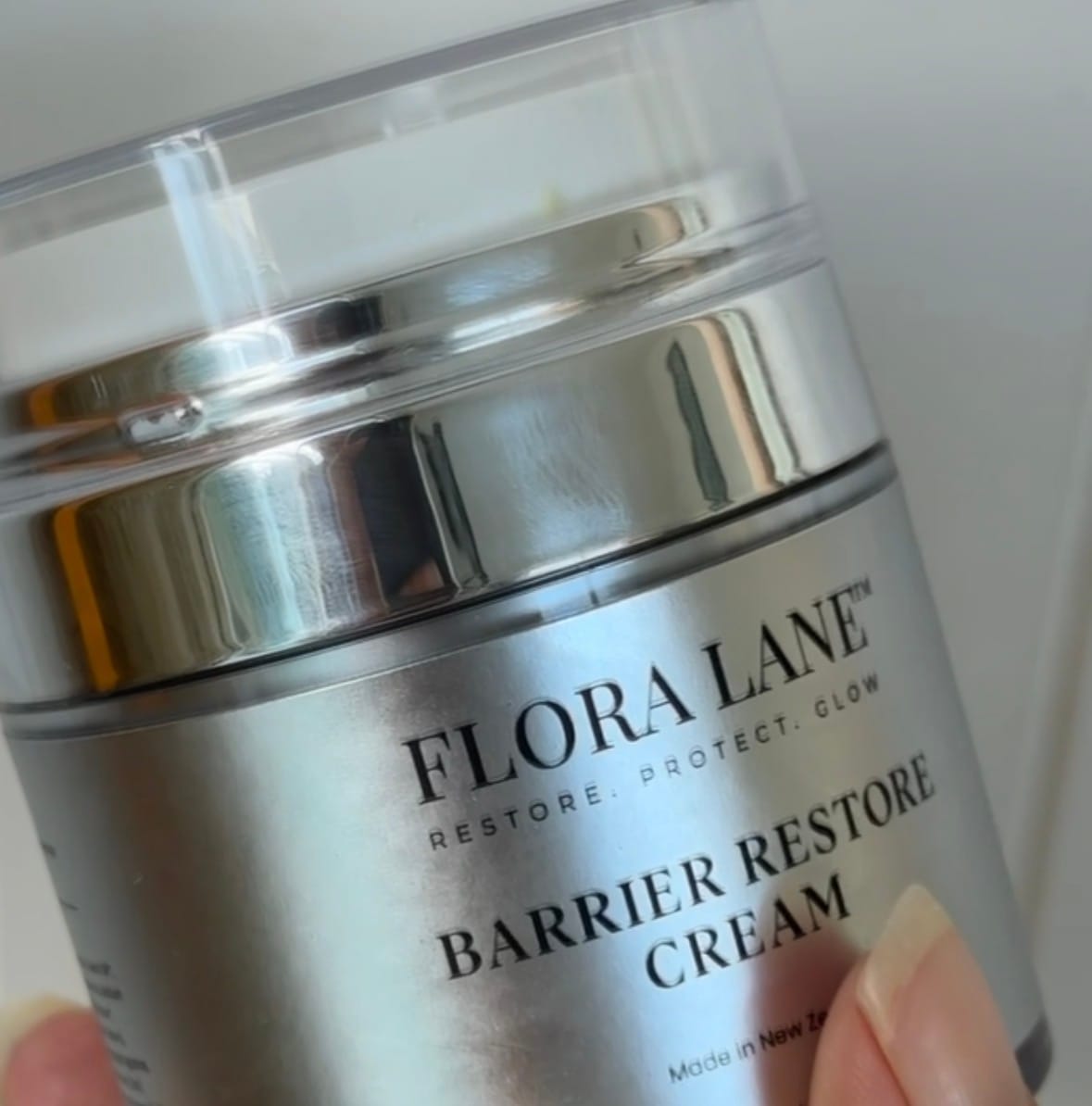 Customer photo review of Barrier Restore Cream