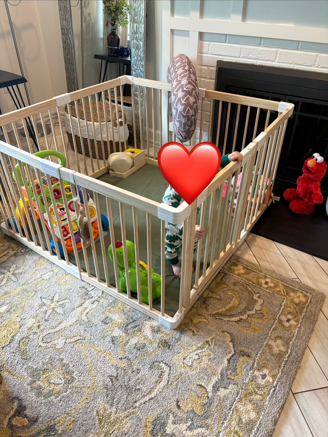 Customer photo review of HARPPA Grovi | Baby Gate Playpen & Fence for Babies and Toddlers