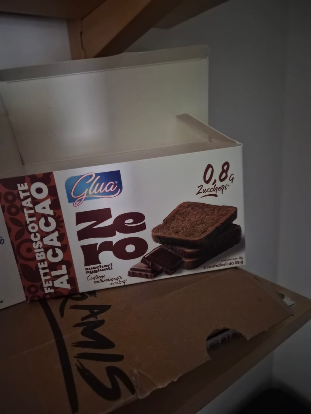 Customer photo review of Fette biscottate Choco Proteiche