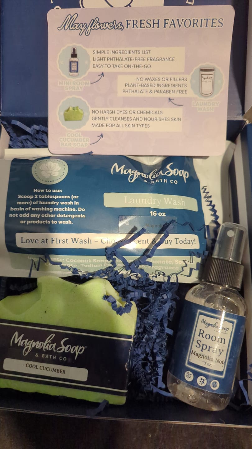 Customer photo review of Magnolia Monthly