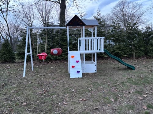 Customer photo review of Craftsman | Modern Swing Set