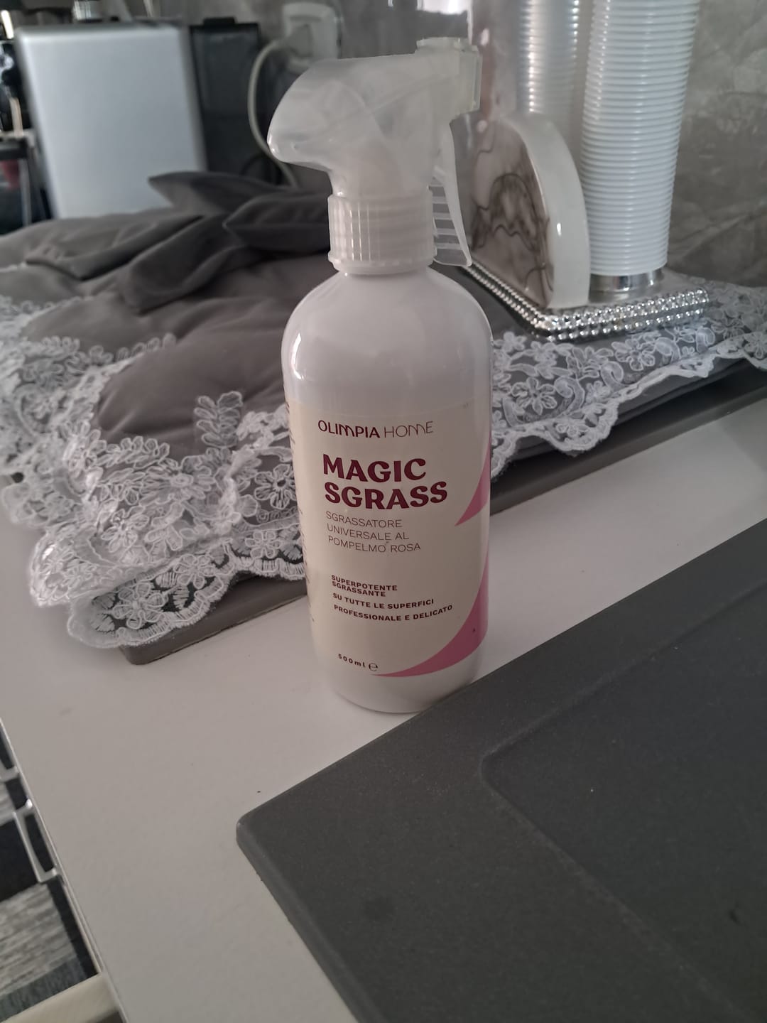 Customer photo review of Magic Piatti Ml.500 - Detersivo Piatti al Pompelmo Rosa