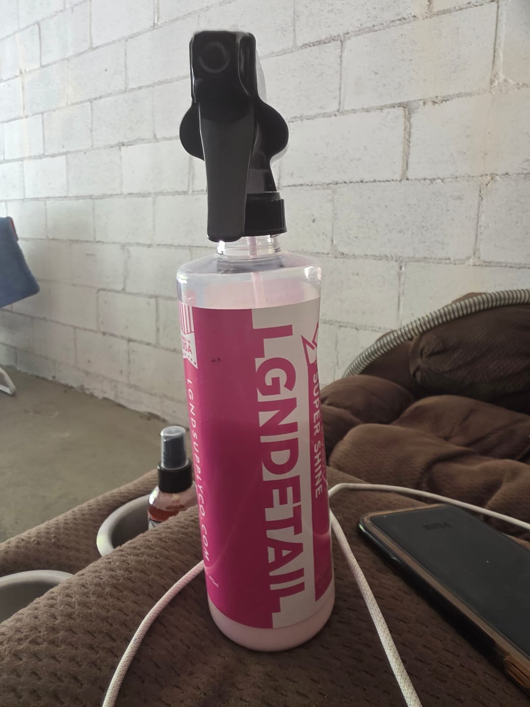 Customer photo review of Rubber & Vinyl Super Shine