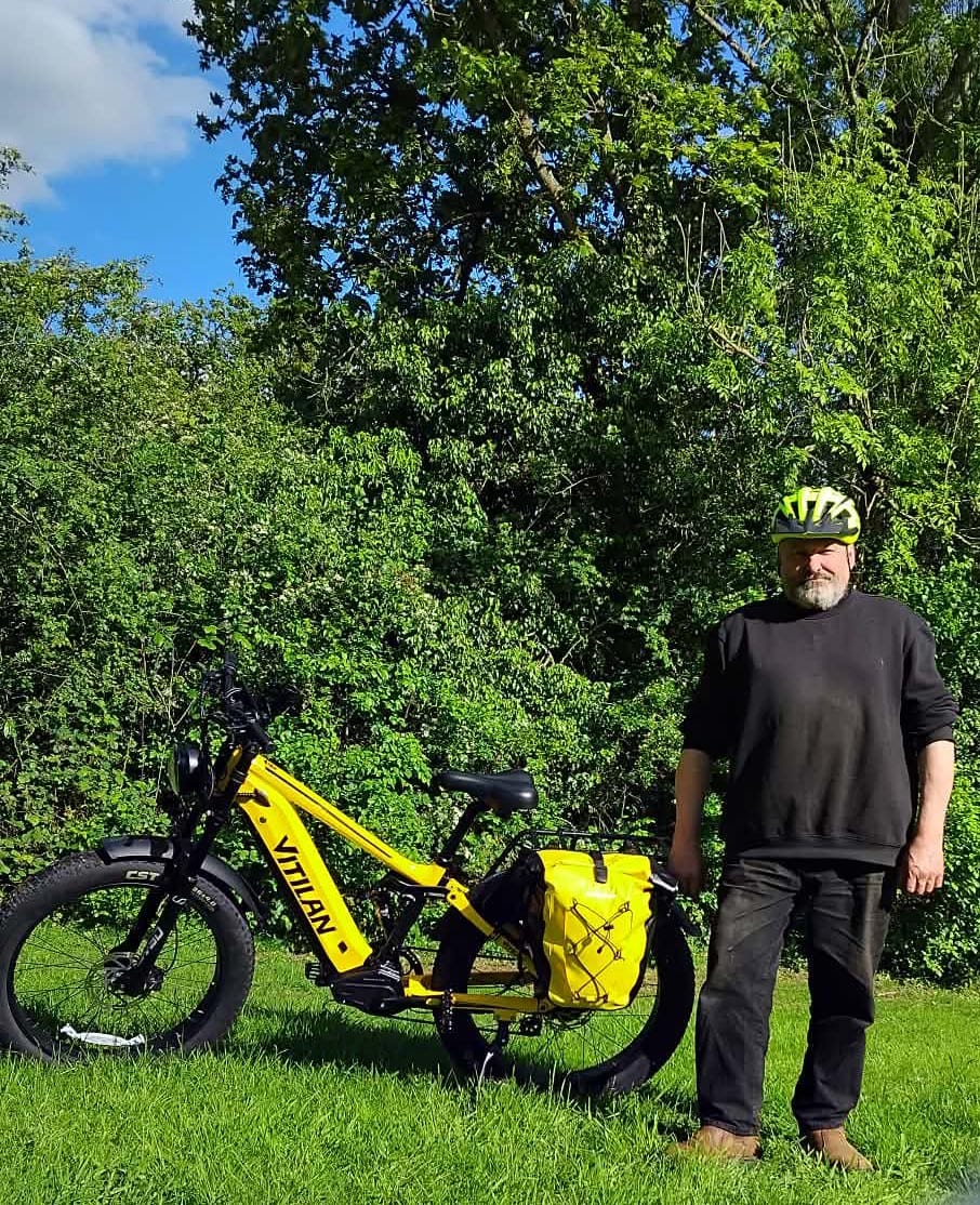 Customer photo review of T7PRO Full Suspension Mountain E-bike