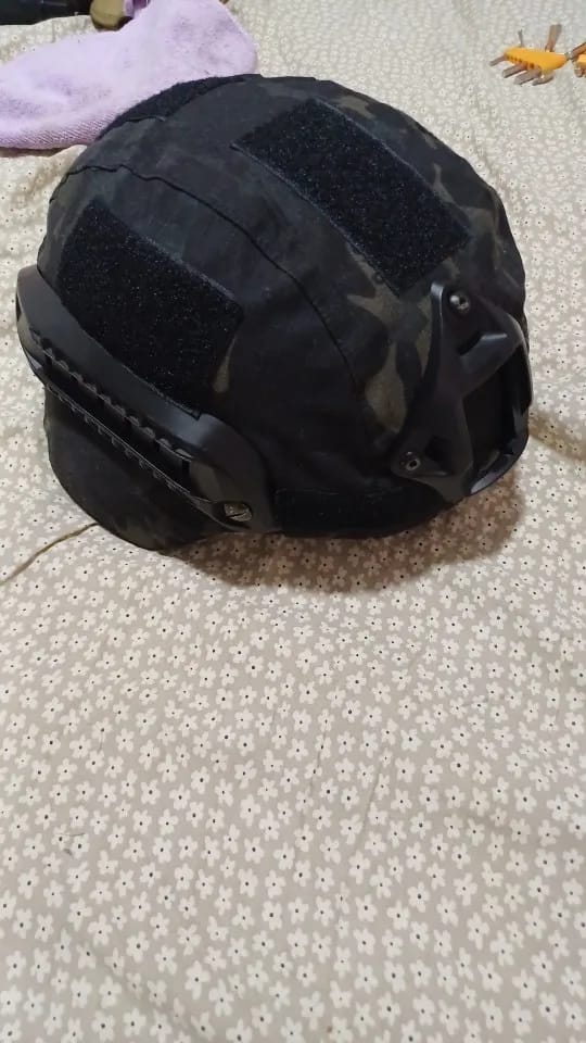 Customer photo review of ShadowSkin Helmet Cover