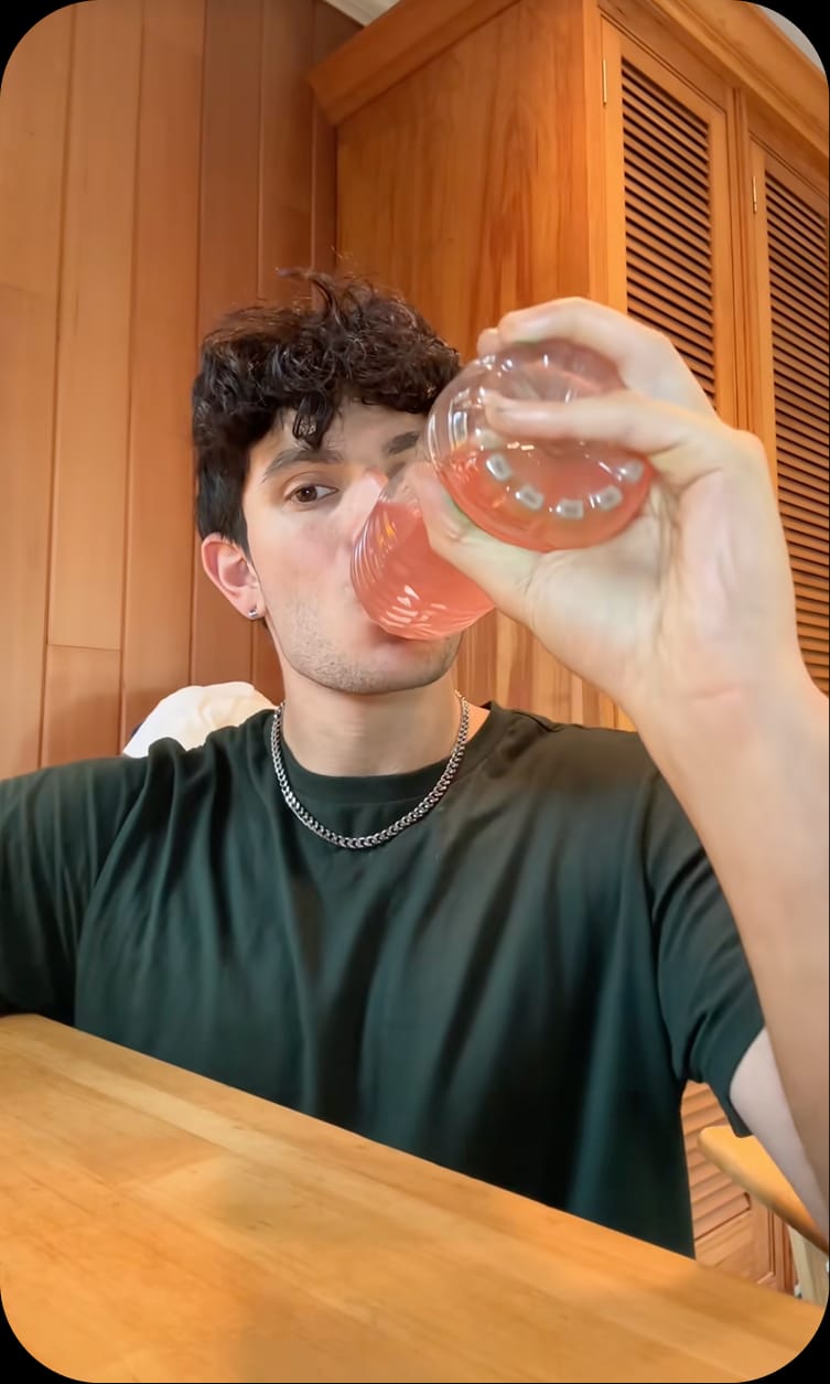 Customer photo review of Jello Calm Cocktail