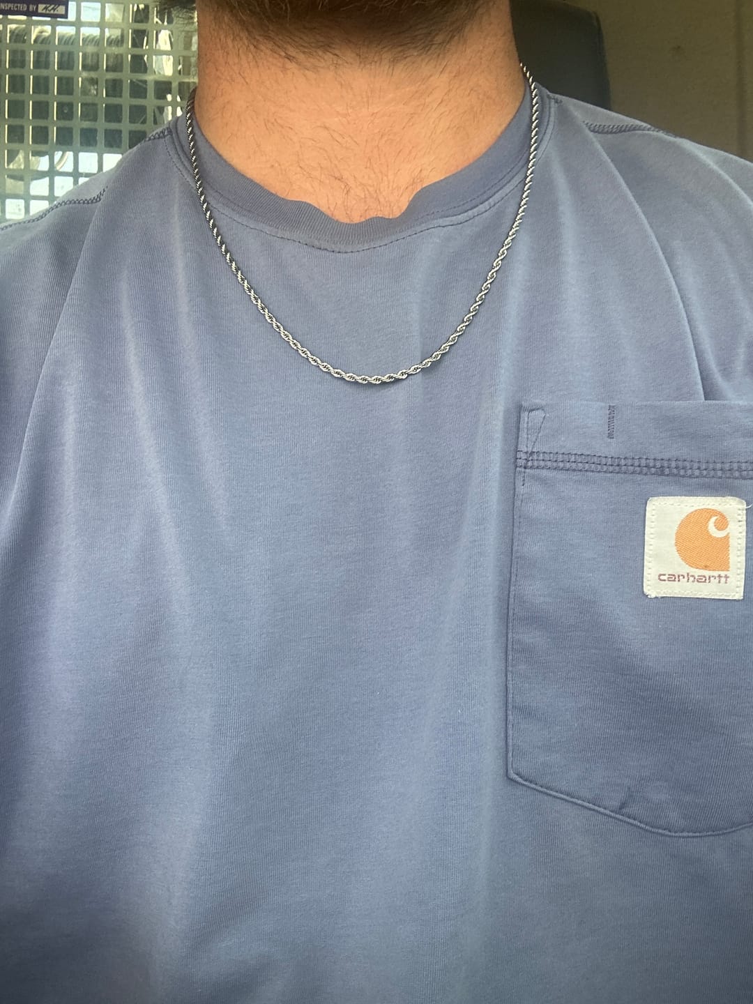 Customer photo review of Rope Chain - Silver
