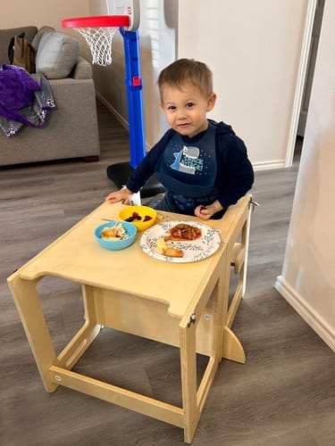 Customer photo review of Date | 4-in-1 Kitchen Tower & Desk