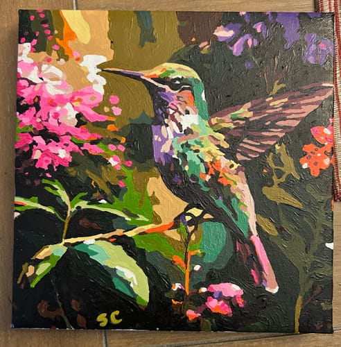 Customer photo review of Hummingbird I