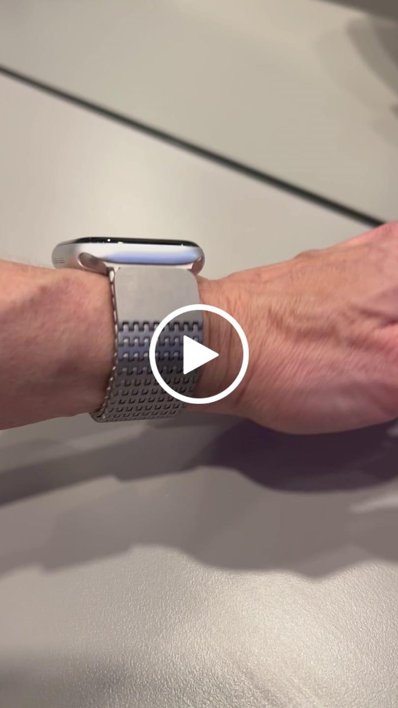 Customer video review of Stella Magnetic Stainless Band