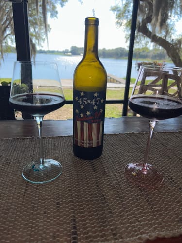 Customer photo review of '45-47' Cabernet Sauvignon