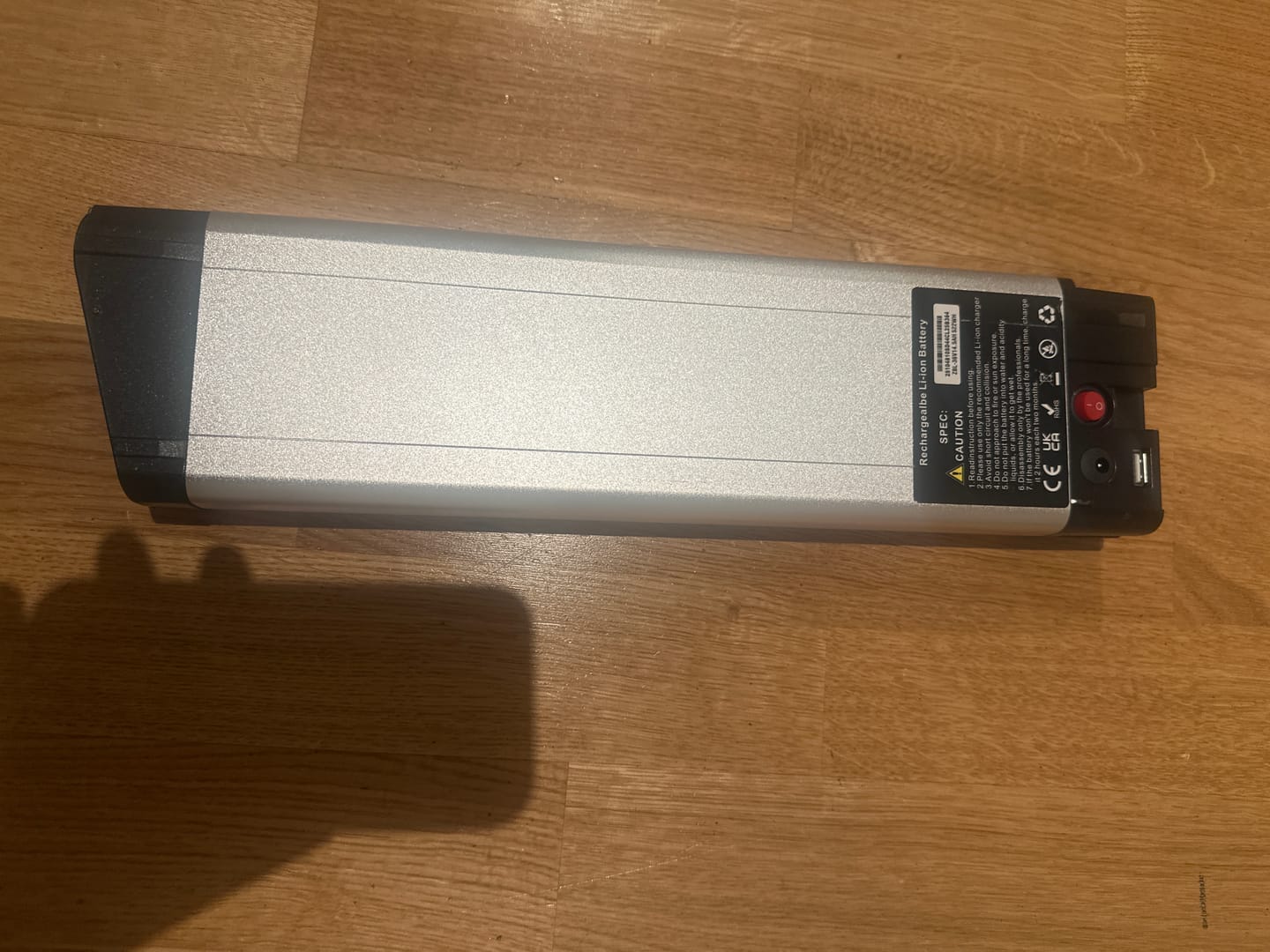 Customer photo review of Z20 PRO 374WH Li-ion Battery