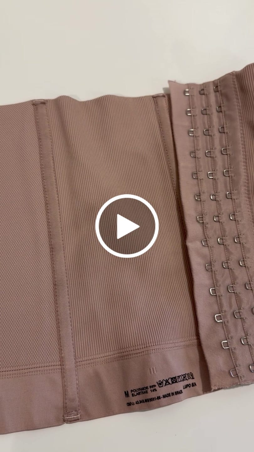 Customer video review of Microfiber Waist And Abdomen Control Corset