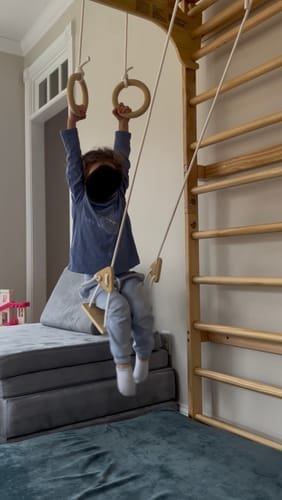 Customer photo review of Betula | Swedish Wall Ladder