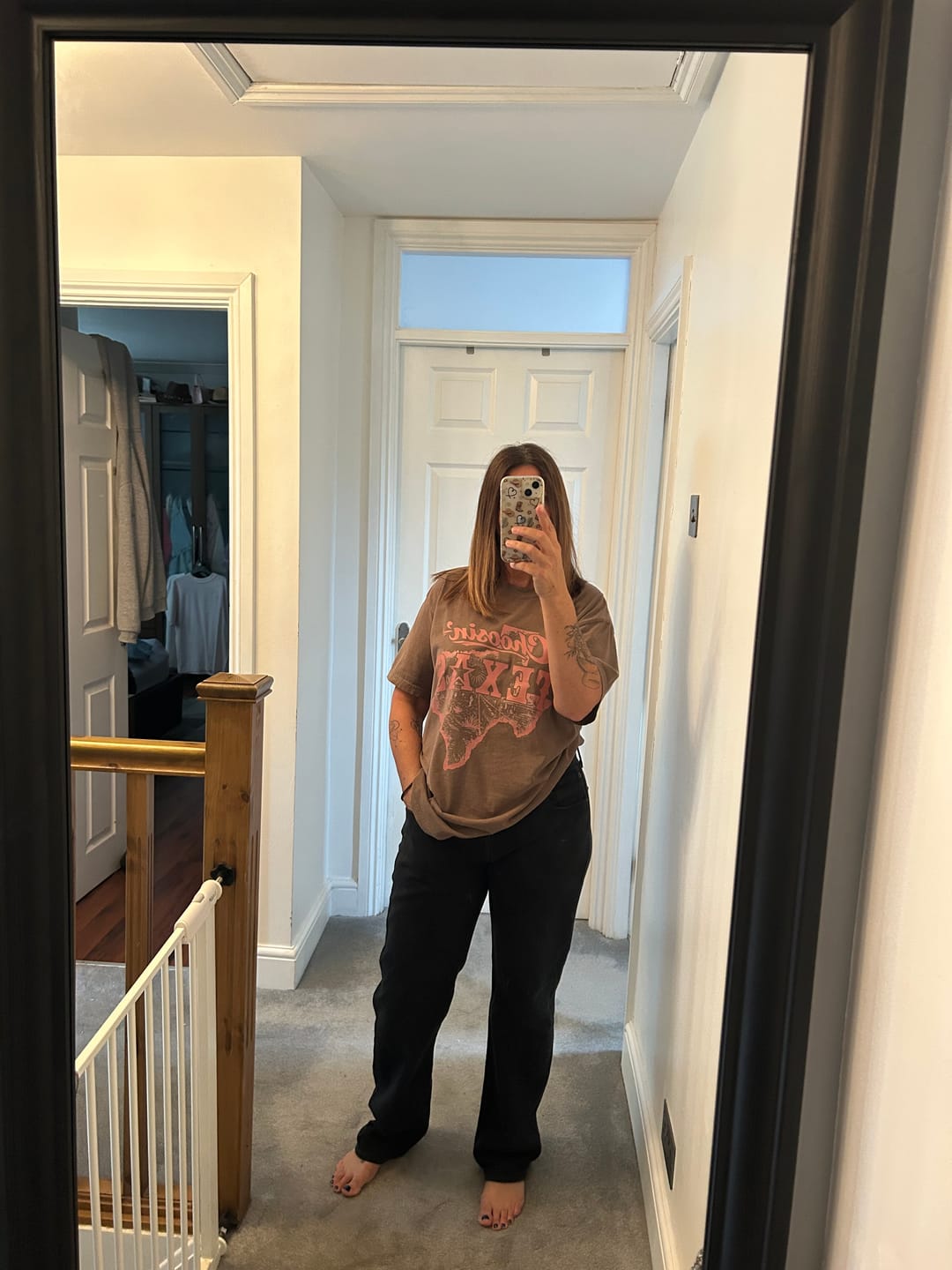 Customer photo review of 'Choosin Texas' Faded T-Shirt