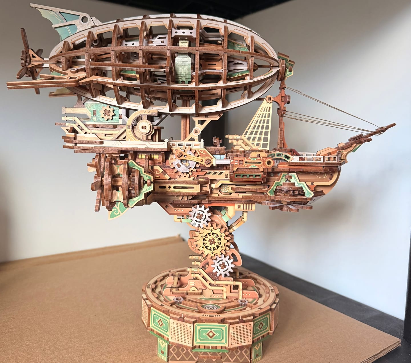 Customer photo review of Vapor Trek 3D Wooden Puzzle
