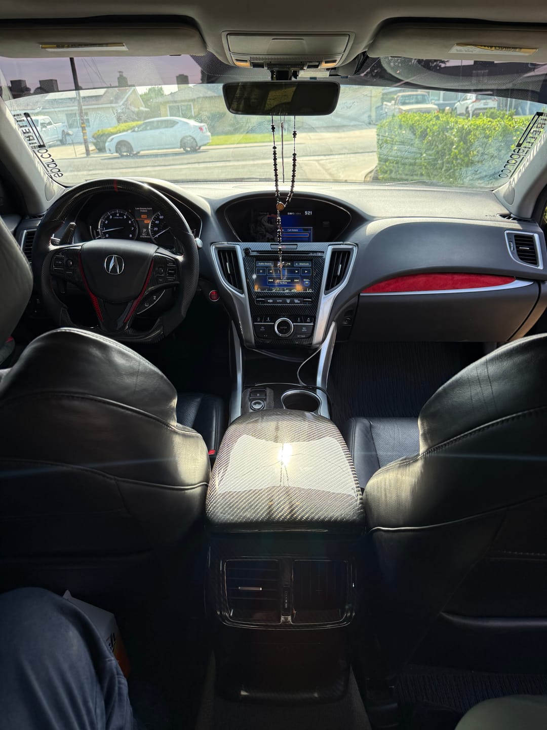 Customer photo review of 2015-2020 TLX Carbon fiber Arm rest