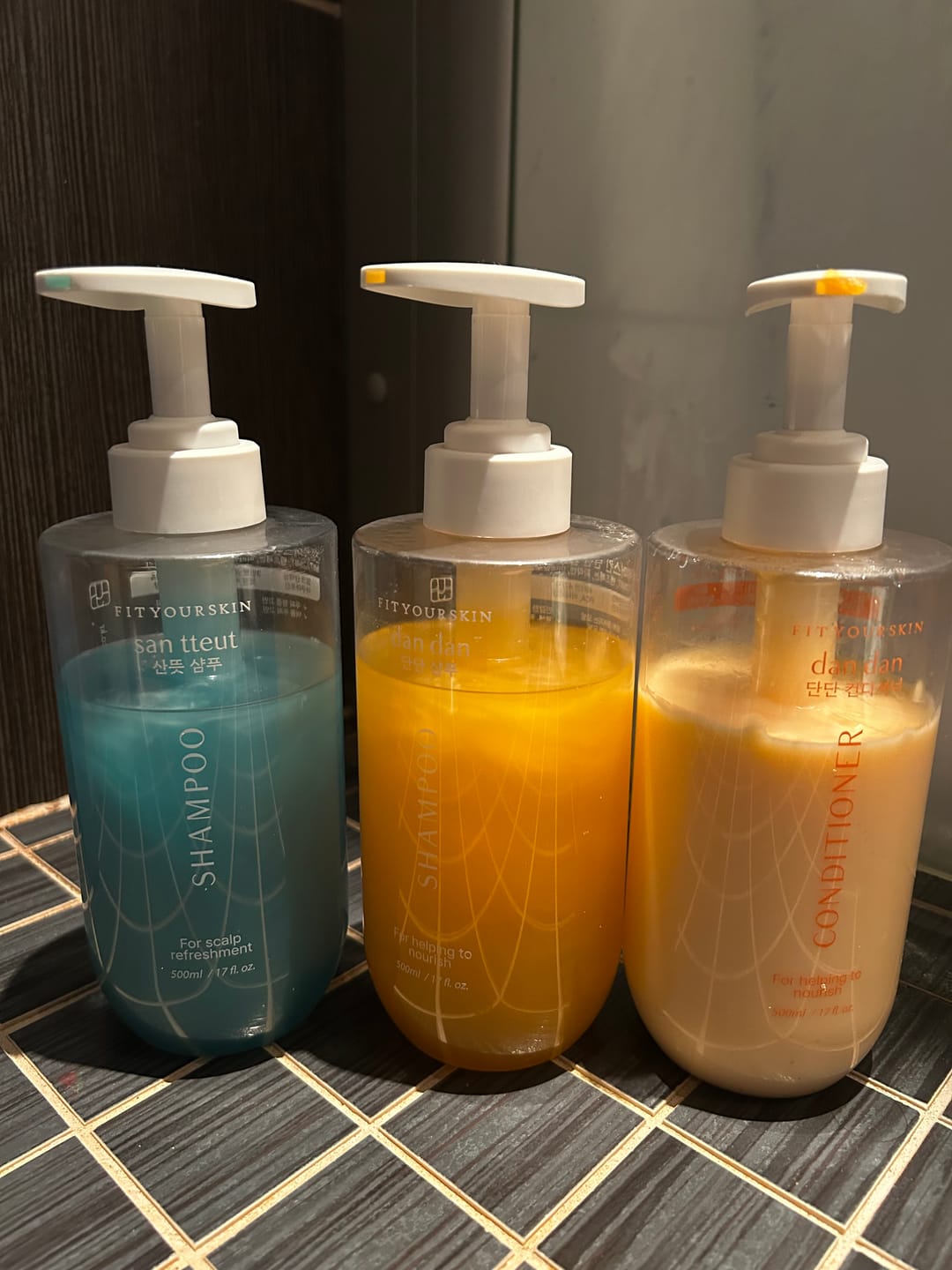 Customer photo review of Fit Your Skin San Tteut Sjampo 500ml - for fet og sensitiv hodebunn