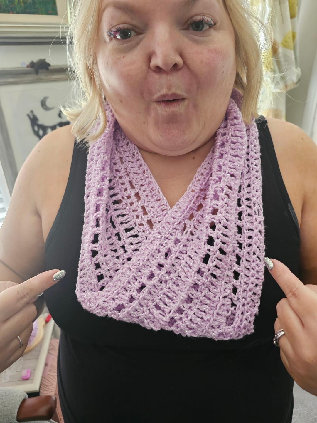 Customer photo review of Hooks & Needles Subscription Box