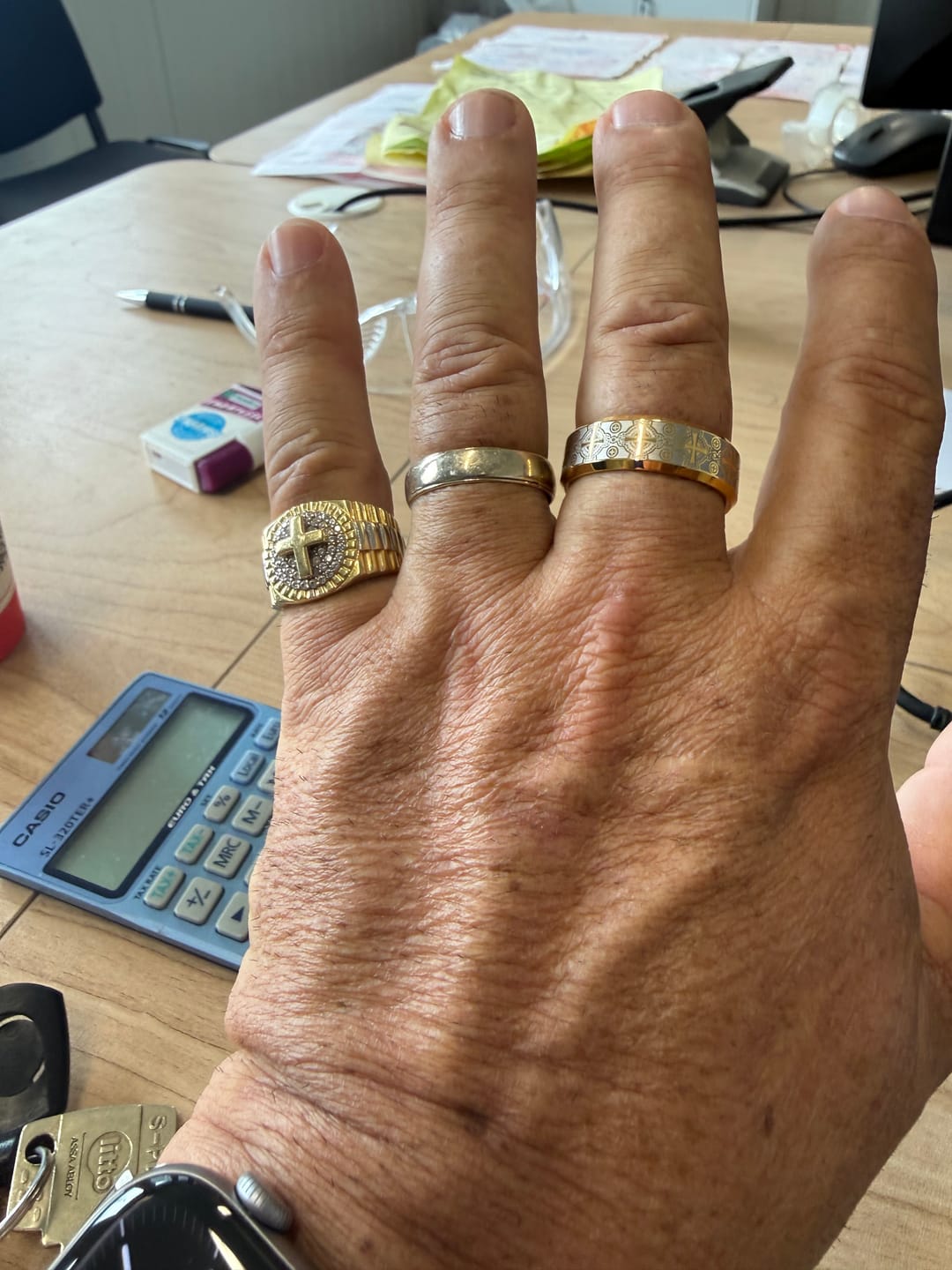 Customer photo review of Bague Loyauté Templier