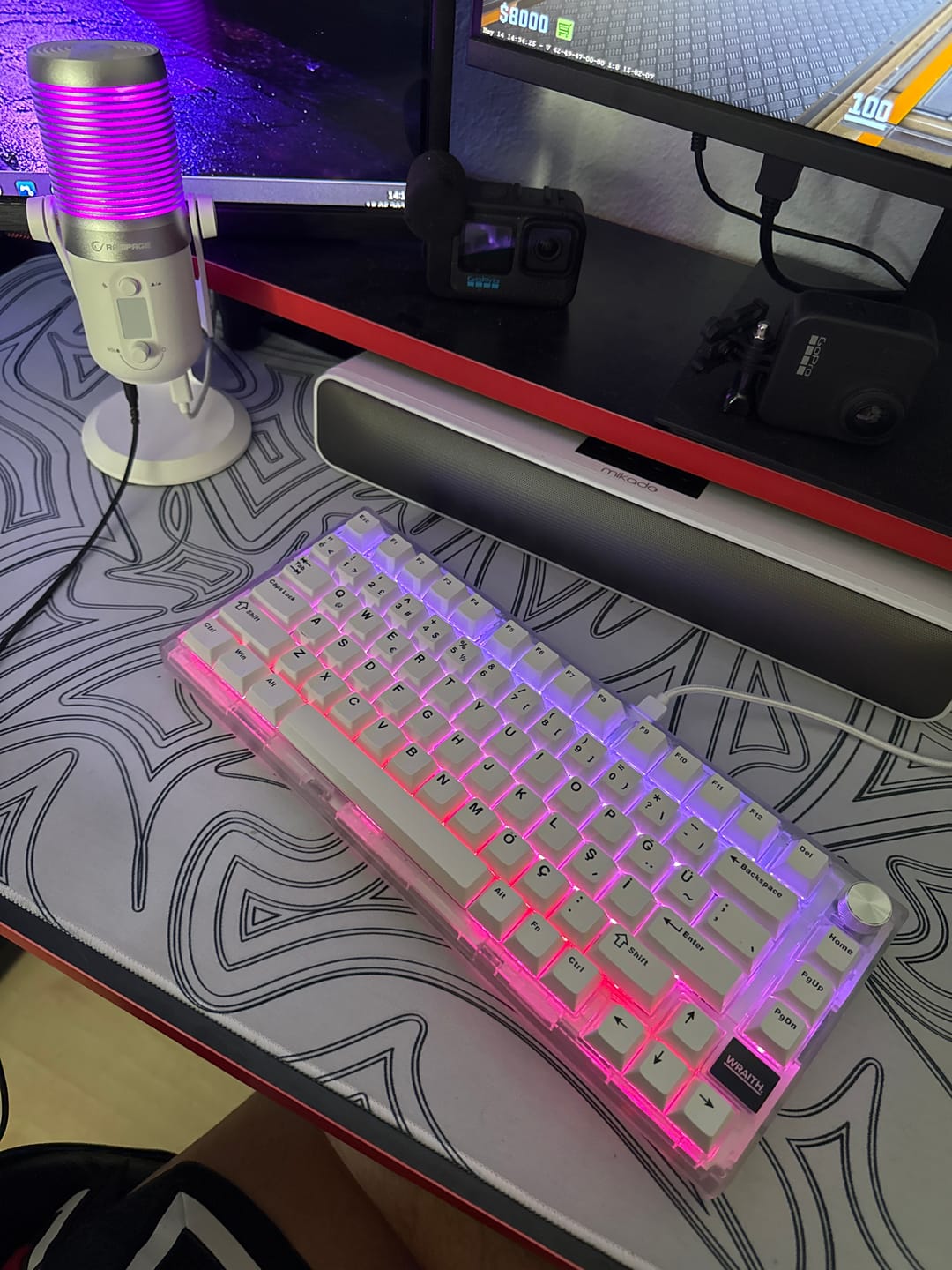 Customer photo review of Wraith W75 V2 Klavye (Manyetik Switch / HE)