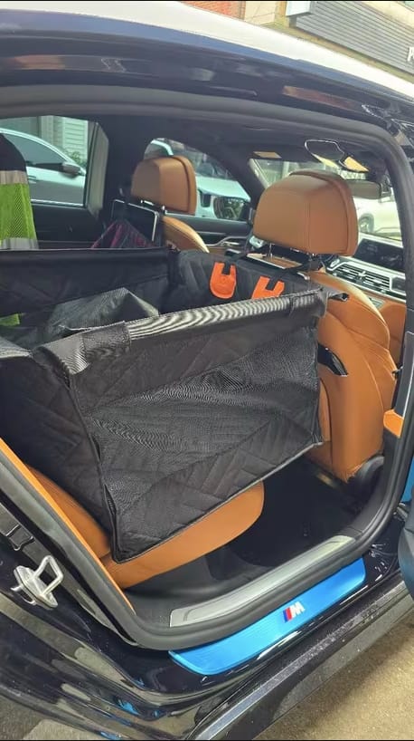Customer photo review of MrBarks Single Seat Dog Seat Cover - 60% OFF