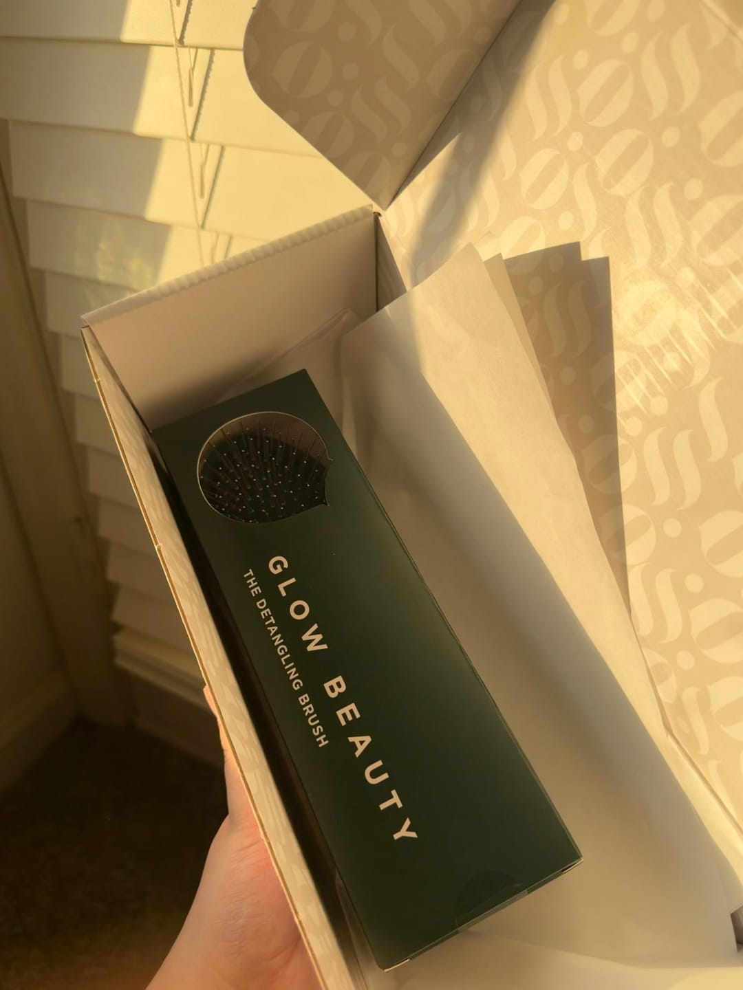 Customer photo review of The Detangling Brush