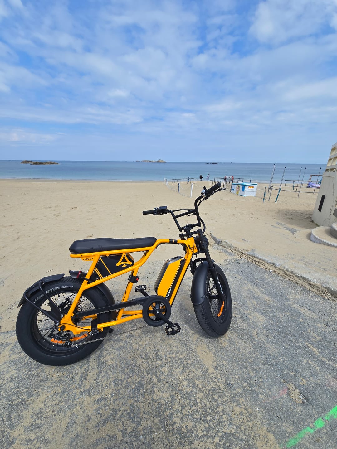 Customer photo review of Gifts Pack（Includs – Foot Peg, Fender & Chainguard!）