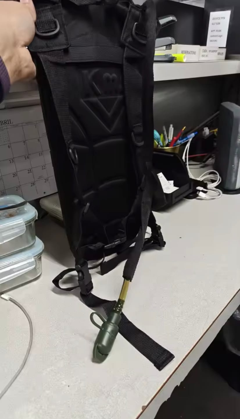Customer photo review of Hydration Backpack