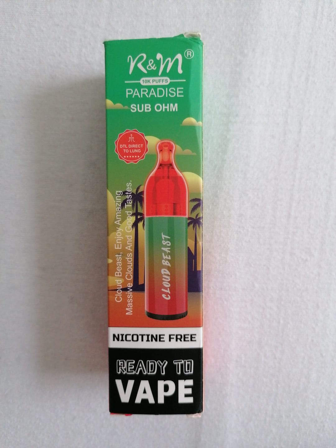 Customer photo review of JNR Alien 10000 Puffs Disposable Vape