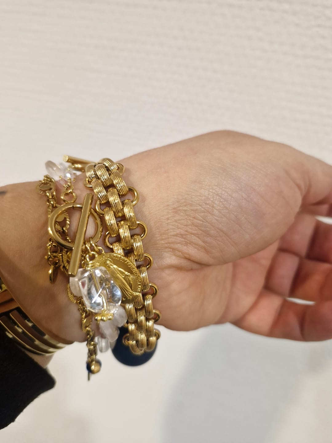 Customer photo review of Bracelet de La Bonne Mère