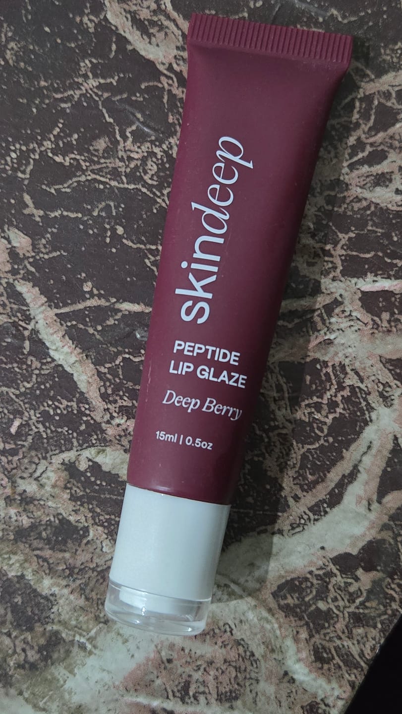 Customer photo review of » Peptide Lip Glaze (100% off)